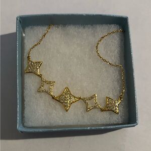 Touchstone Crystal Bright Lights Necklace NIB